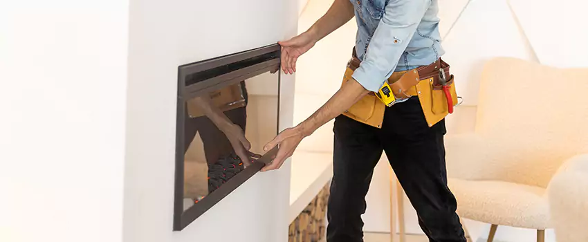 Metal Fireplace Installation in Littleton, Colorado