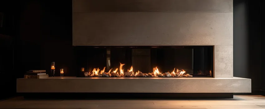 Gas Fireplace Ember Bed Design Services in Littleton, Colorado