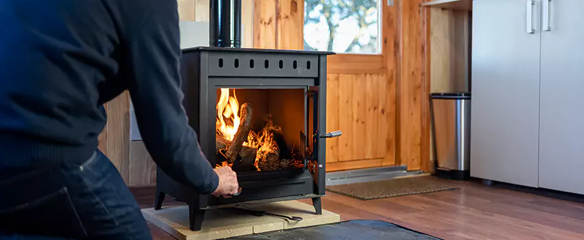 Open Hearth Wood Fireplace Installation in Littleton, CO