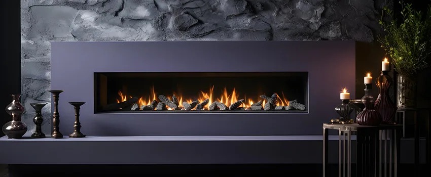 Ember Bed for Ventless Gas Fireplace in Littleton, CO