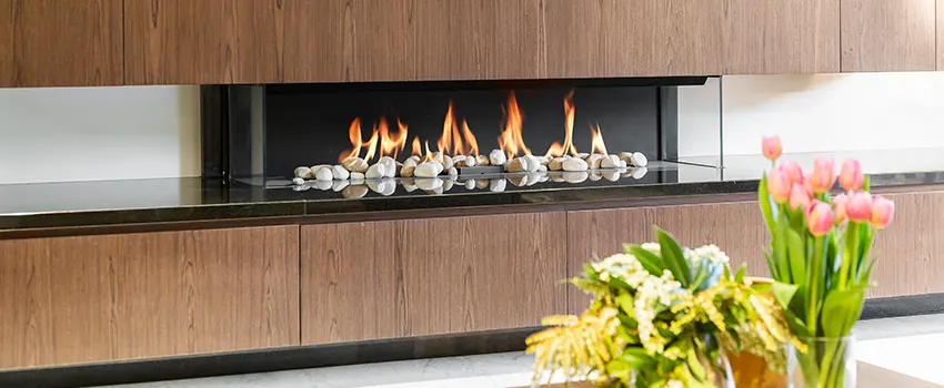 Double-height Fireplace Design Refurbishment in Littleton, Colorado